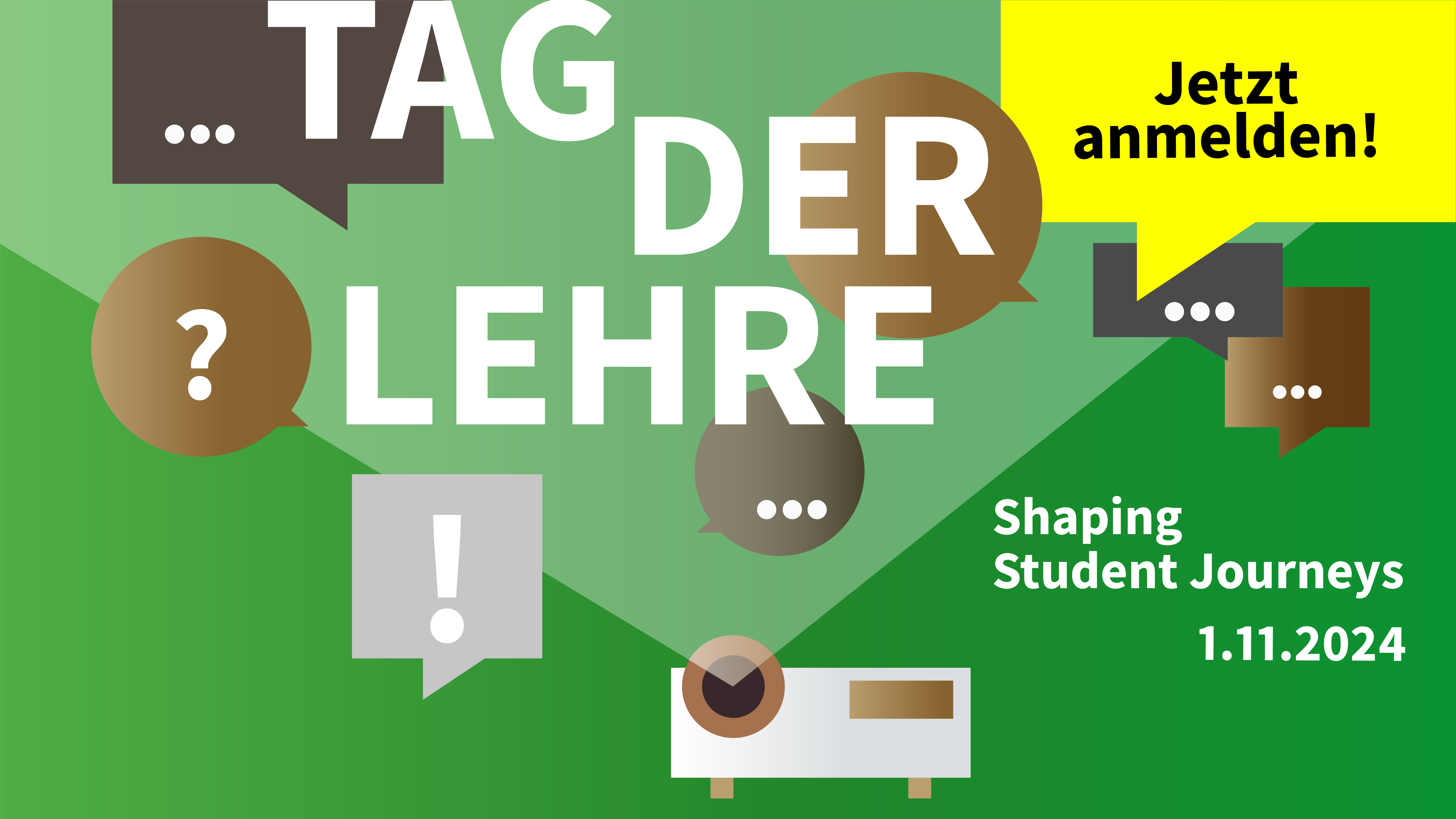 Tag der Lehre 2024 - jetzt anmelden